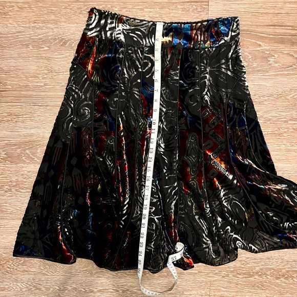 Manyus Silk Burnout skirt - Picture 8 of 10